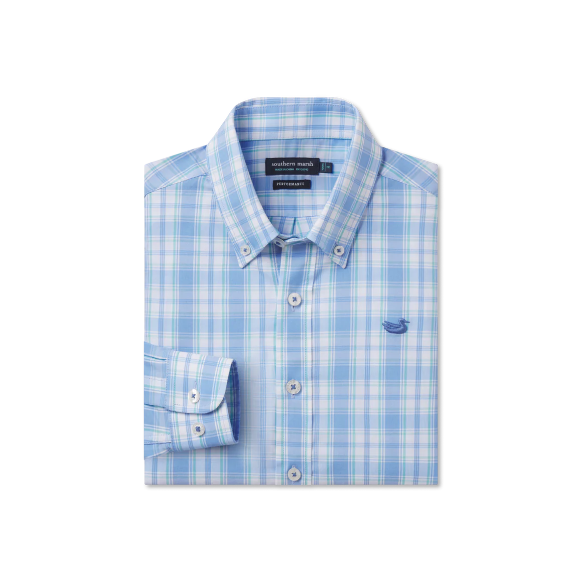 Monochrome Minimal Smart Suits Southern Marsh Youth Performance Dress Shirt