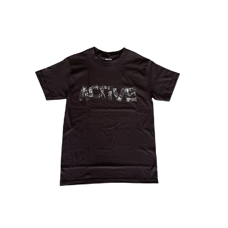 Minimal Rugged Sporty Jackets Taped T-Shirt