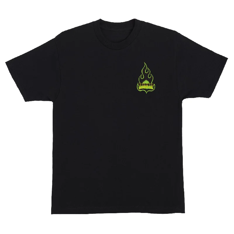 Vintage Cool Minimal Apparel Logo Flame T-Shirt