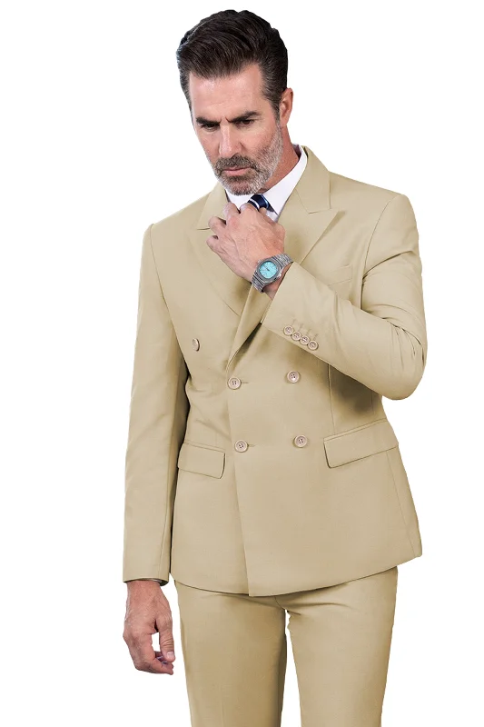 Minimal Timeless Everyday Look 2 Pieces Men's Regular Peak Lapel Solid suit (Blazer+Pants) Minimal Timeless Everyday Look 2 Pieces Men's Regular Peak Lapel Solid suit (Blazer+Pants)