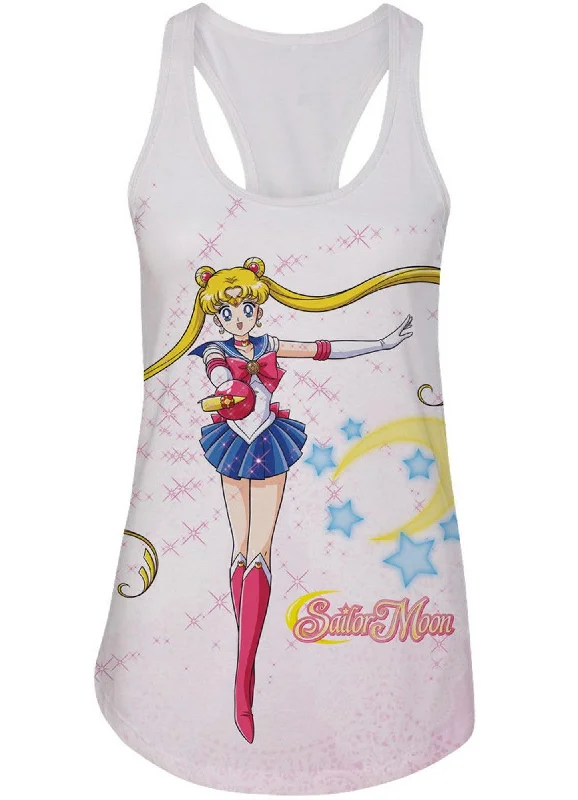 Urban Polished Soft Fabrics Sailor Moon R - Moon Scepter Elimination Tank Top
