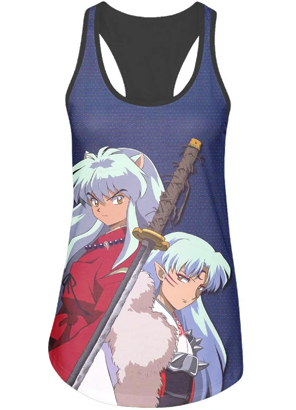 Modern Minimal Urban Jackets Inuyasha - Inuyasha & Sesshomaru Sublimation Tank Top