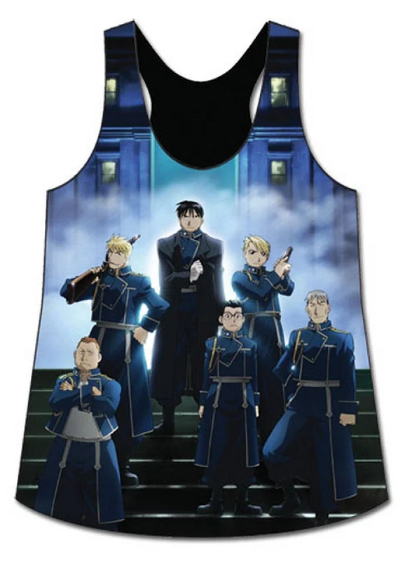 Understated Street Casual Shirts Full Metal Alchemist: Brotherhood - State Military Sub Tank Top Understated Street Casual Shirts Full Metal Alchemist: Brotherhood - State Military Sub Tank Top