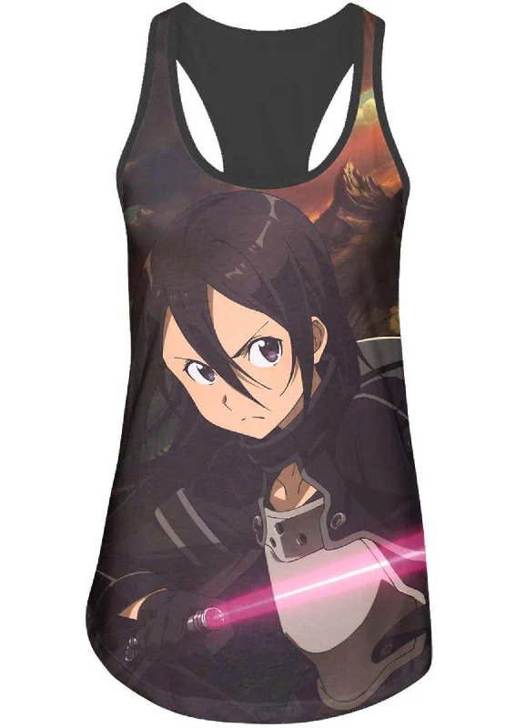 Vintage Street Stylish Suits Sword Art Online II - Sinon Sub Tank Top