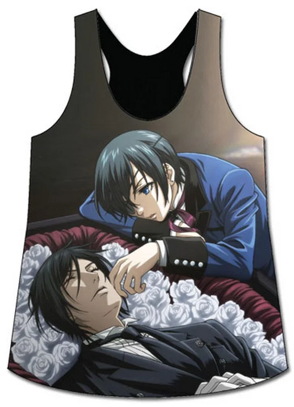 Rugged Rebel All-Season Wear Black Butler - Casket Intamacy Tank Top