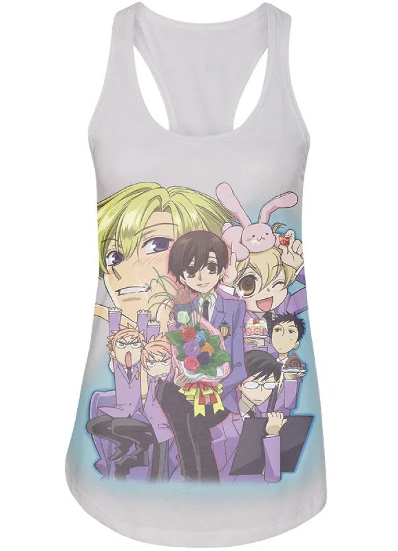 Contemporary Street Chic Styles Ouran High School Host Club - Host Club Tank Top