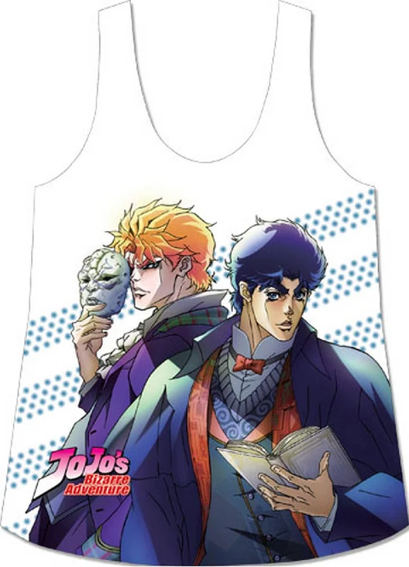 Timeless Cool Streetwear Clothing Jojo's Bizarre Adventure - Jonathan Joestar & Dio Brando Sublimation Tank Top Timeless Cool Streetwear Clothing Jojo's Bizarre Adventure - Jonathan Joestar & Dio Brando Sublimation Tank Top