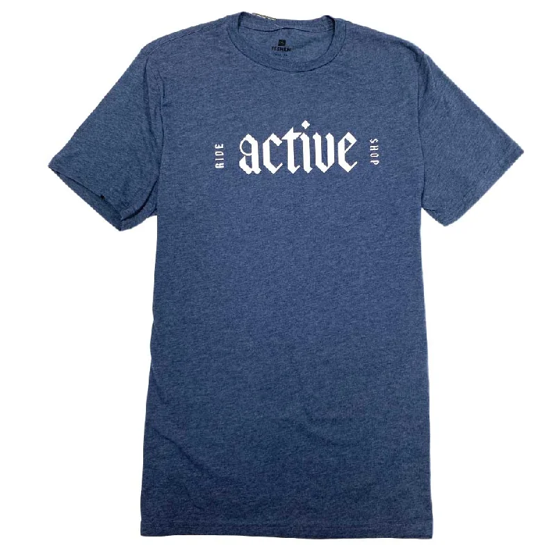 Effortless Minimal Urban Outfits Little T-Shirt - Navy