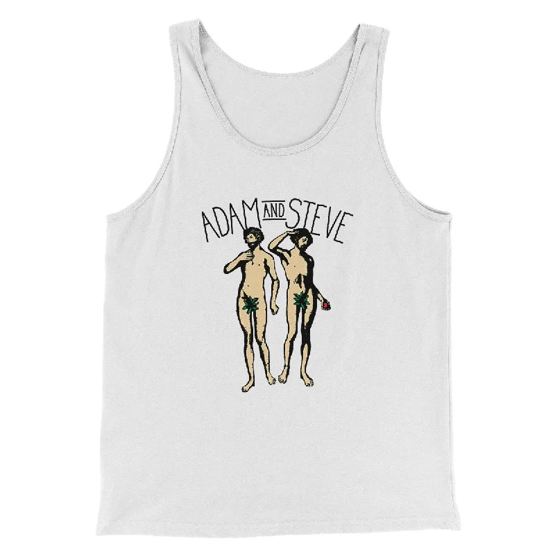 Minimal Luxe Cool Bottoms Adam and Steve Men/Unisex Tank