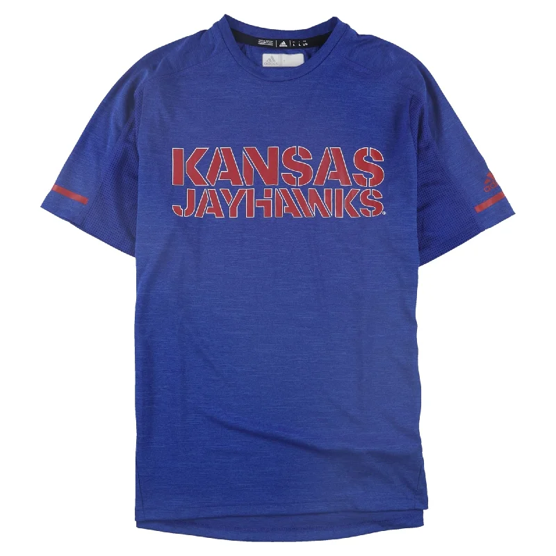 Modern Cool Casual Shirts Adidas Mens Kansas Jayhawks Graphic T-Shirt
