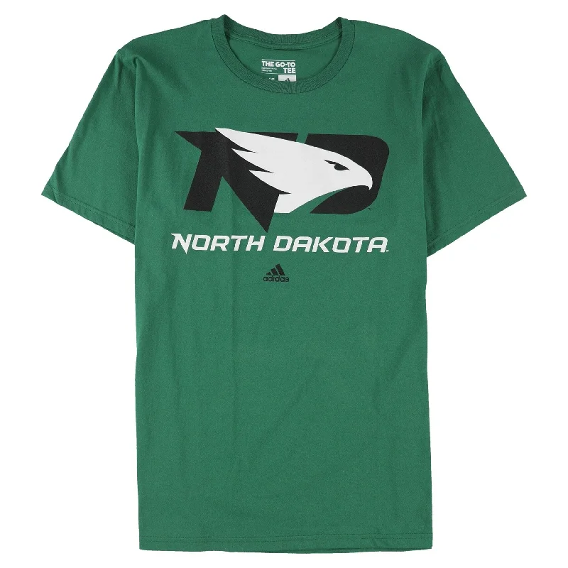 Timeless Urban All-Season Wear Adidas Mens University of North Dakota Graphic T-Shirt, Green, X-Large Timeless Urban All-Season Wear Adidas Mens University of North Dakota Graphic T-Shirt, Green, X-Large