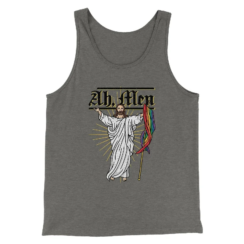 Retro Relaxed Modern Basics Ah, Men Men/Unisex Tank