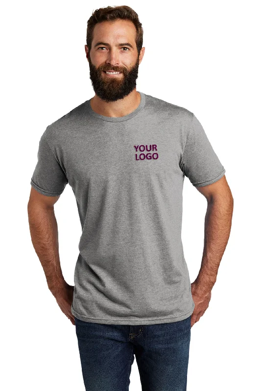 Smart Sophisticated Office Outfits Allmade Unisex Tri-Blend Branded Tee, Aluminum Grey Smart Sophisticated Office Outfits Allmade Unisex Tri-Blend Branded Tee, Aluminum Grey