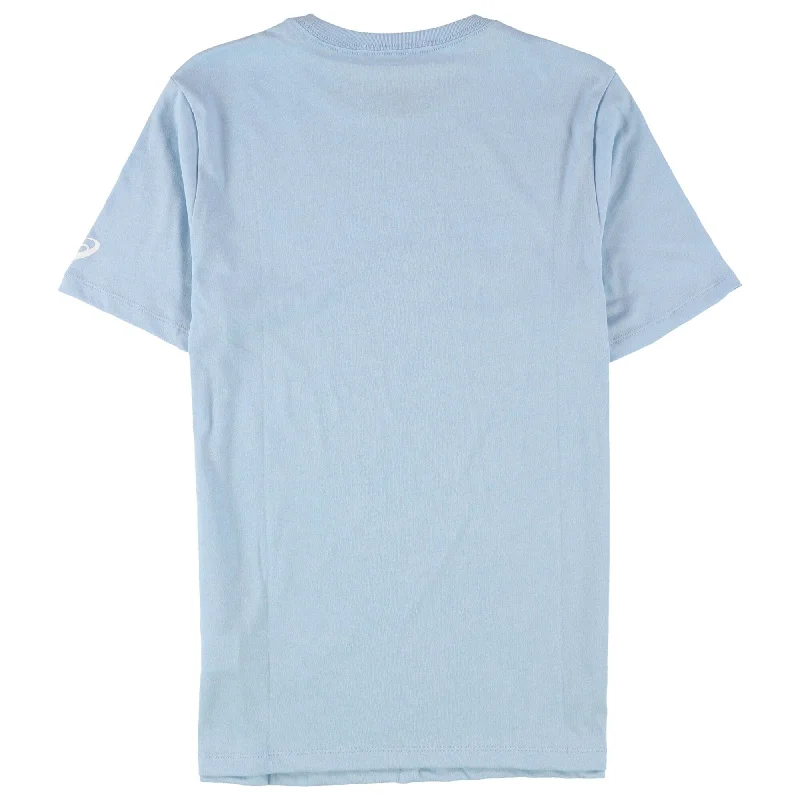 Rugged Edge Winter Jackets ASICS Mens Lockup Logo Graphic T-Shirt, Blue, Small