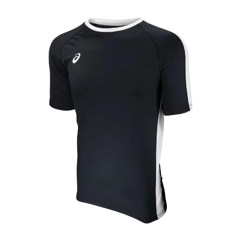 Heritage Urban Bold Colors ASICS Mens Team Resolution Graphic T-Shirt, Black, Large