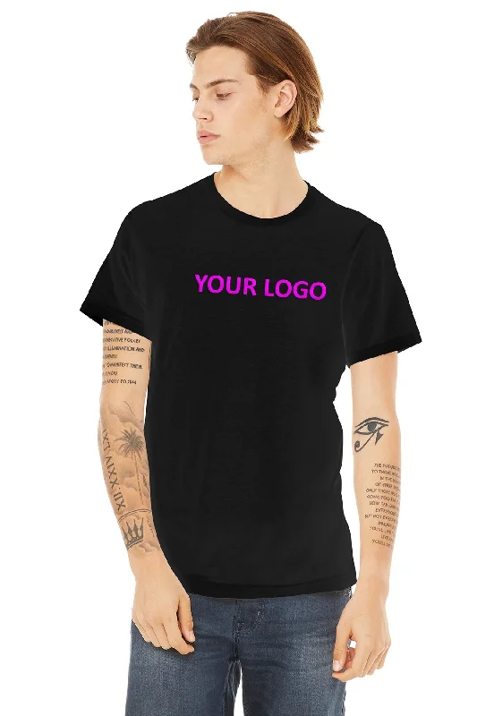 Understated Street Outdoor Gear Bella Canvas Unisex Poly-Cotton T-Shirt, Black