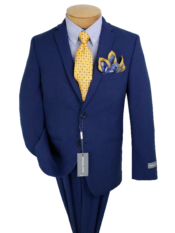 Heritage Rebel Designer Casuals Michael Kors 35443 Boy's Suit Separate Jacket - Skinny Fit - Solid Gab - Stretch - Blue Heritage Rebel Designer Casuals Michael Kors 35443 Boy's Suit Separate Jacket - Skinny Fit - Solid Gab - Stretch - Blue