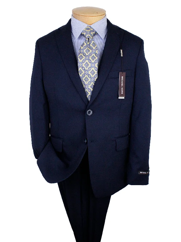 Timeless Chic Denim Trends Michael Kors 36606 Boy's Suit Separate Jacket - Solid Gab - Stretch - Navy Timeless Chic Denim Trends Michael Kors 36606 Boy's Suit Separate Jacket - Solid Gab - Stretch - Navy