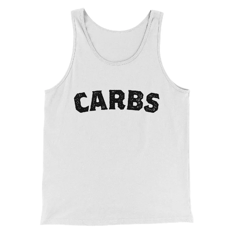 Chic Relaxed Designer Pieces Carbs Men/Unisex Tank Top