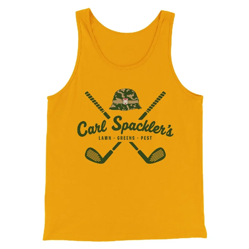 Heritage Rebel Street Style Carl Spackler's Groundskeeping Funny Movie Men/Unisex Tank Top Heritage Rebel Street Style Carl Spackler's Groundskeeping Funny Movie Men/Unisex Tank Top