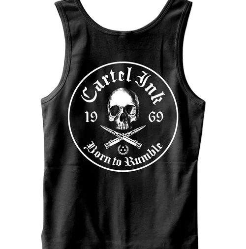 Smart Urban Casual Jackets Cartel Ink Crew Men's Tank Top