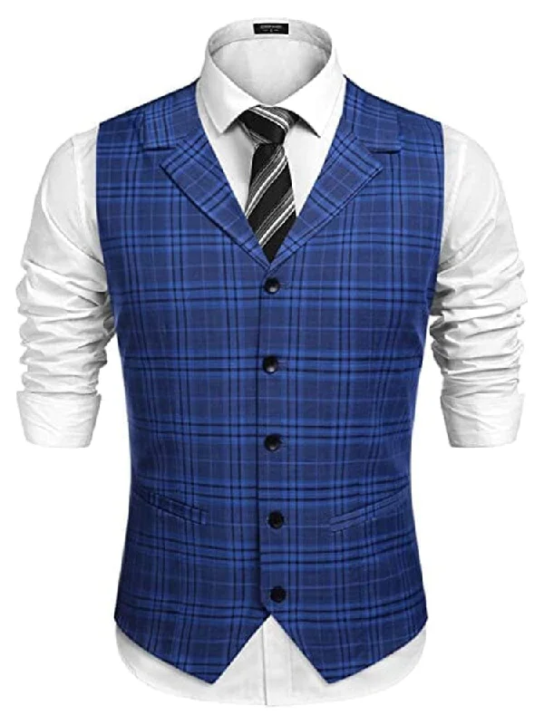 Minimalist Street Comfy Pants Slim Fit Twill Dress Waistcoat (US Only)
