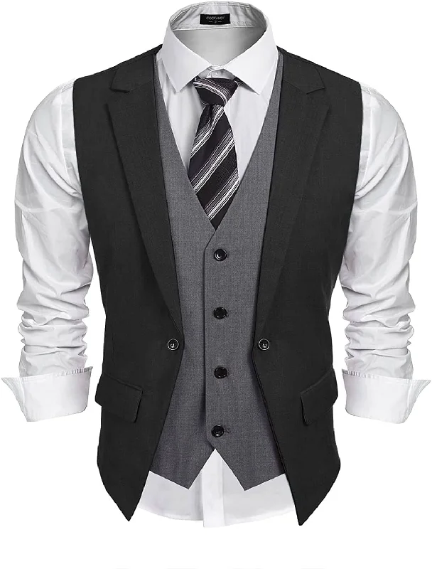 Modern Relaxed Casual Shoes Formal Fashion Vest (US Only)