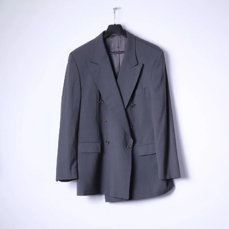 Relaxed Street Casual Footwear Strellson Of Switzerland Mens 110 XL Blazer Grey Wool PKZ Cerruti 1881 Jacket Relaxed Street Casual Footwear Strellson Of Switzerland Mens 110 XL Blazer Grey Wool PKZ Cerruti 1881 Jacket