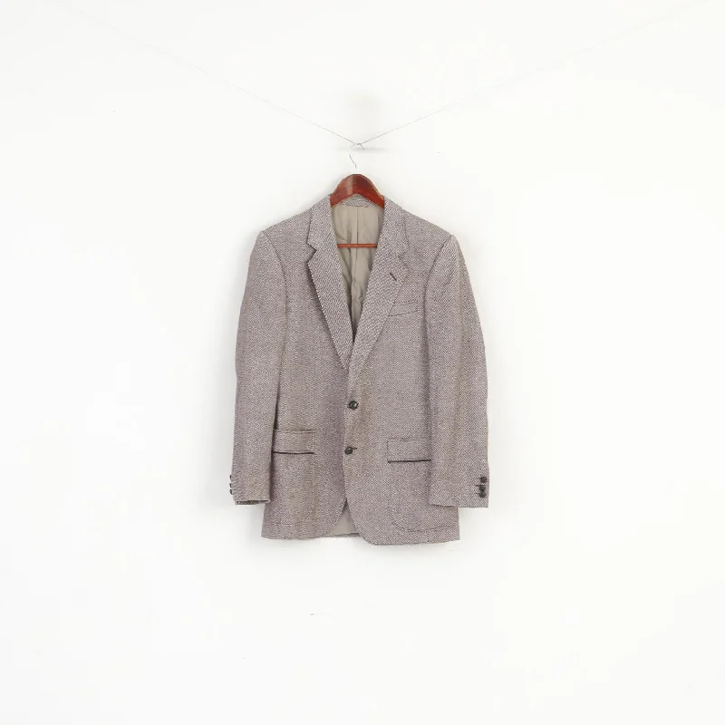 Street Rebel Chic Outfits Bruno Kirches Landlord Men 38 Blazer Vintage Green Red Wool Silk Single Breasted Jacket