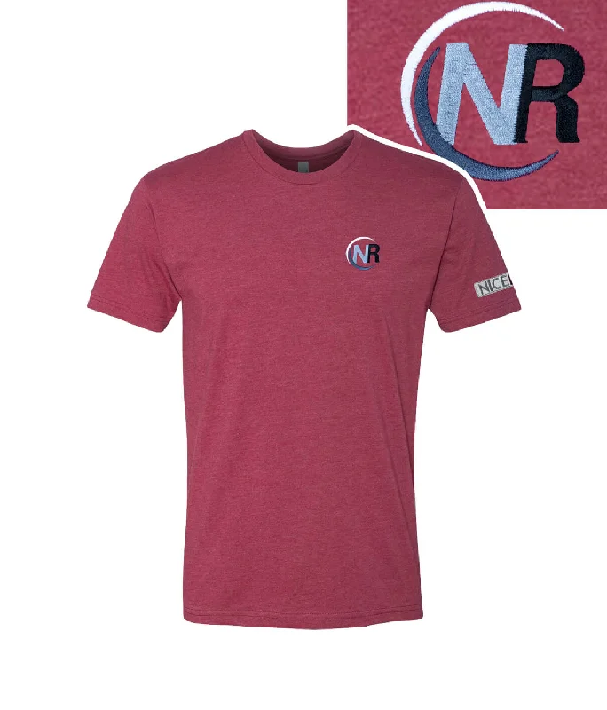 Contemporary Street Denim Looks Ocean Spray - Cardinal Red Next Level Men's Short Sleeve T-Shirt Contemporary Street Denim Looks Ocean Spray - Cardinal Red Next Level Men's Short Sleeve T-Shirt