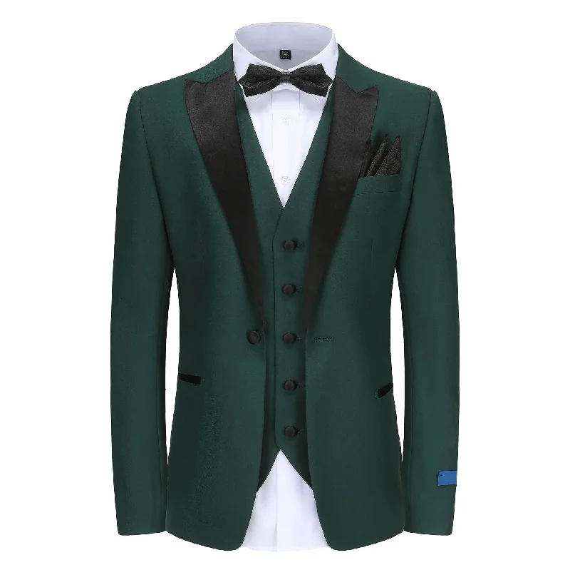 Edgy Luxe Formal Casuals GINO VITALE SUIT/TX500/HUNTER GREEN