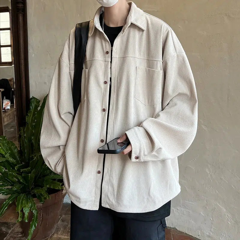 Heritage Cool Fashion Jacket Corduroy Shirt