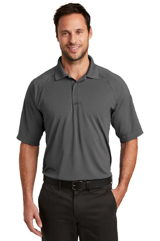 Classic Rugged Basic Essentials CornerStone Mens Select Tactical Moisture Wicking Short Sleeve Polo Shirt - Charcoal Grey Classic Rugged Basic Essentials CornerStone Mens Select Tactical Moisture Wicking Short Sleeve Polo Shirt - Charcoal Grey