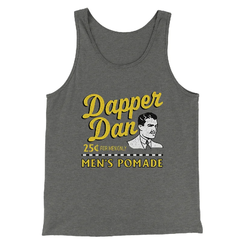 Smart Sleek All-Day Wear Dapper Dan Funny Movie Men/Unisex Tank Top