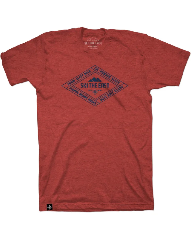 Casual Rebel Smart Suits Dedicated Tee - Brick