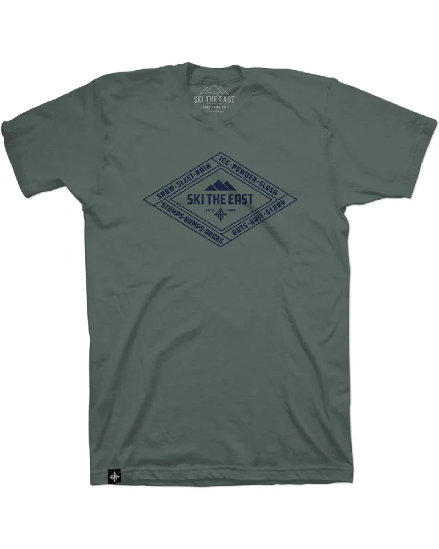 Smart Rugged Urban Fashion Dedicated Tee - Pine