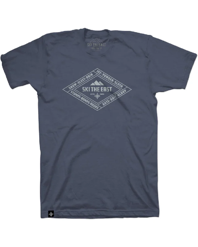 Retro Relaxed Basic Essentials Dedicated Tee - Storm