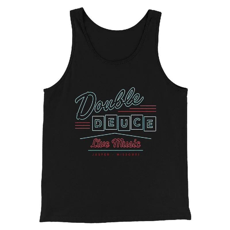 Heritage Edge Fashion Jeans Double Deuce Funny Movie Men/Unisex Tank Top