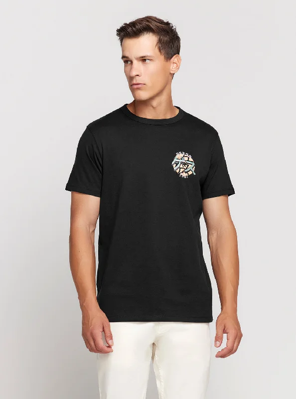 Polished Classic Simple Styles Eco Black California Dragon T-Shirt