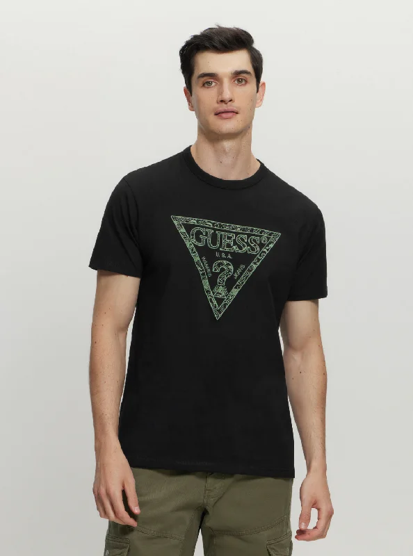 Classic Rugged Trendy Apparel Eco Black Logo T-Shirt