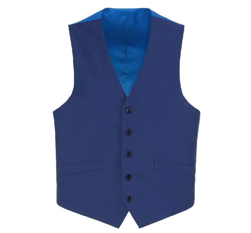 Polished Edge Fashion Jeans French Blue Suit Separates Vest