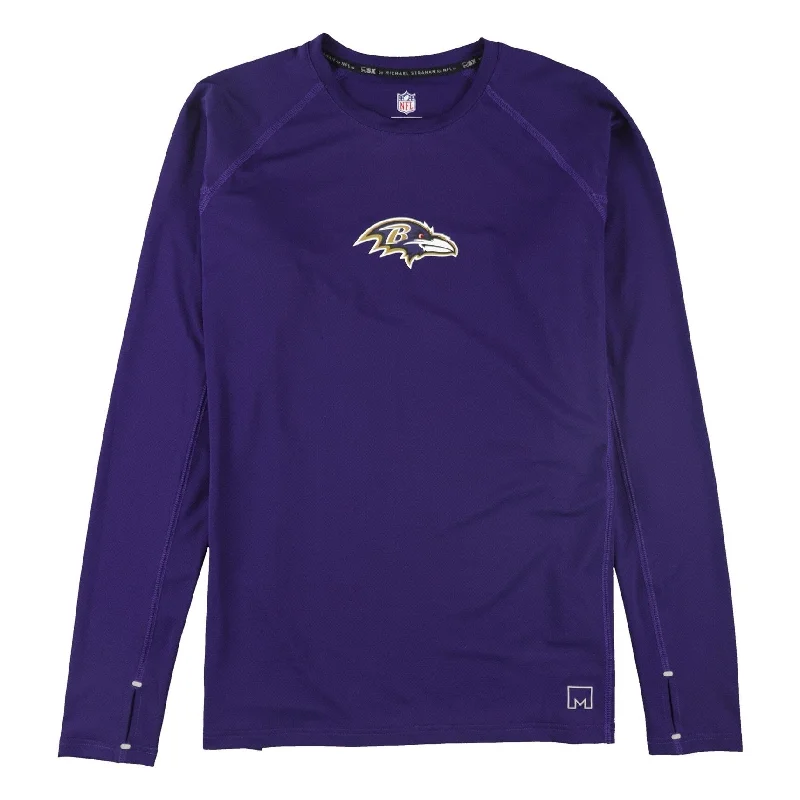 Vintage Street Fashion Bottoms G-III Sports Mens Baltimore Ravens Perforated Graphic T-Shirt, Purple, Large Vintage Street Fashion Bottoms G-III Sports Mens Baltimore Ravens Perforated Graphic T-Shirt, Purple, Large