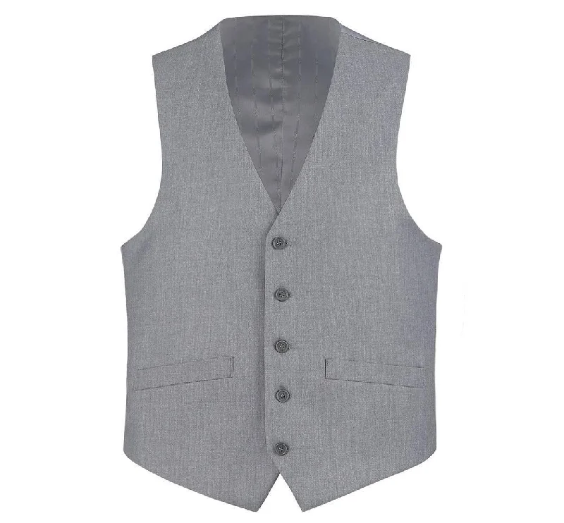 Classic Cool All-Day Wear Gray Suit Separates Vest