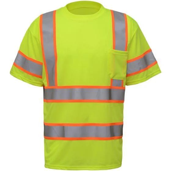 Vintage Rugged Sporty Jackets GSS Two tone short sleeve t shirt with chest pocket 5009 LIME Vintage Rugged Sporty Jackets GSS Two tone short sleeve t shirt with chest pocket 5009 LIME
