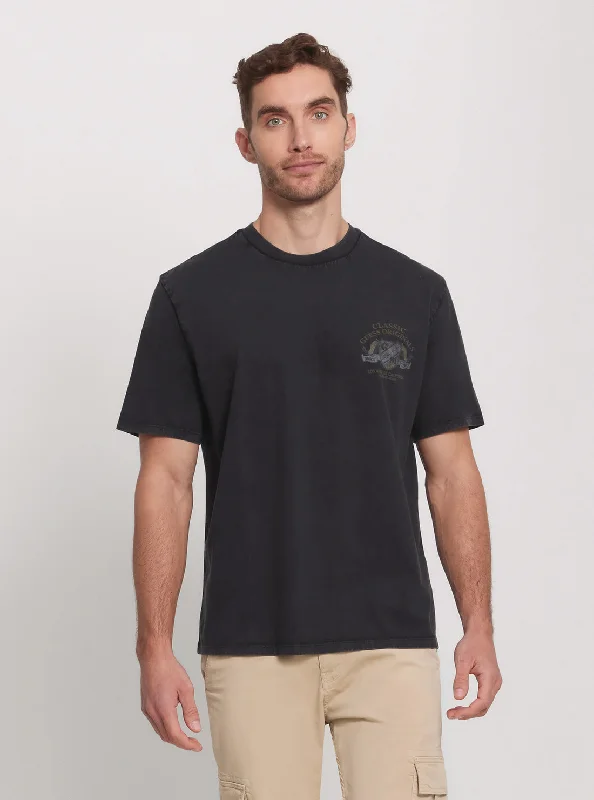 Sleek Classic Sporty Jackets Guess Originals Black Letterman T-Shirt
