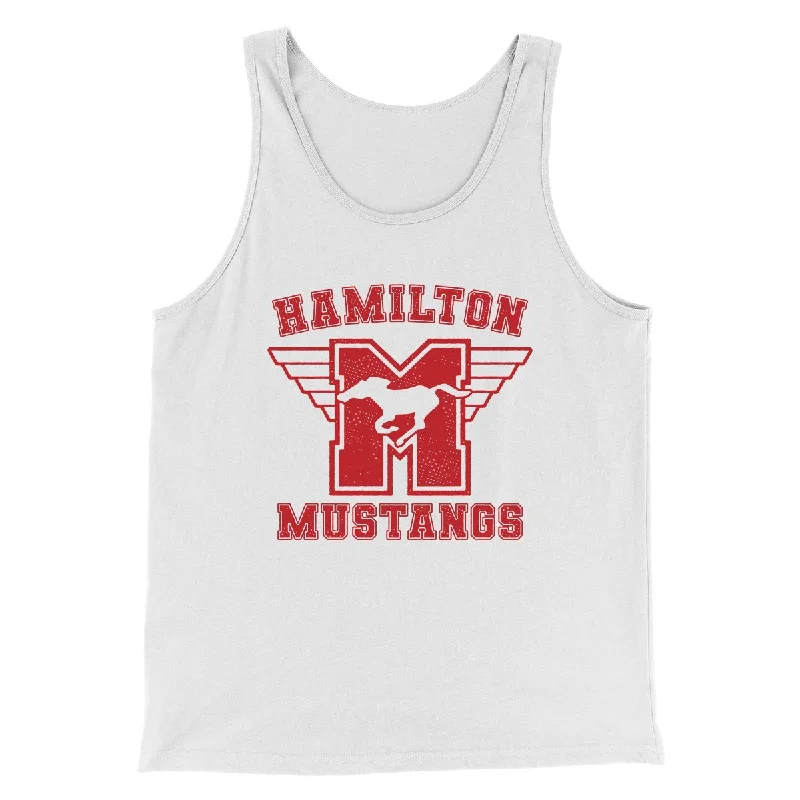 Vintage Street Timeless Wardrobe Hamilton Mustangs Funny Movie Men/Unisex Tank Top