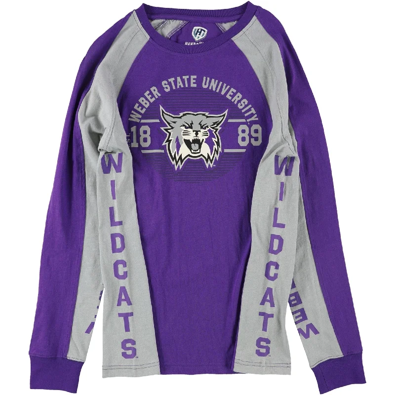 Relaxed Rebel Cool Pieces Hands High Mens Weber State Graphic T-Shirt