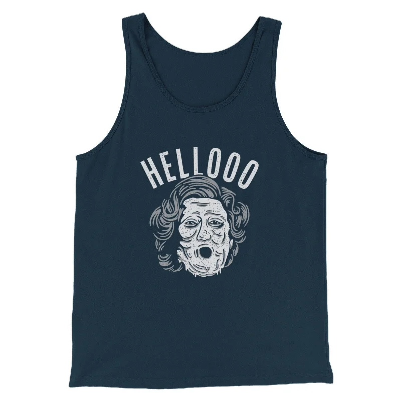 Vintage Rugged Warm Jackets Hellooo! Funny Movie Men/Unisex Tank Top