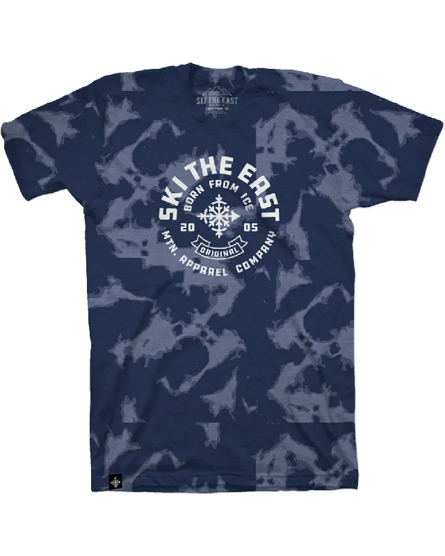 Polished Edge Denim Trends Icon Tee - Storm Tie Dye