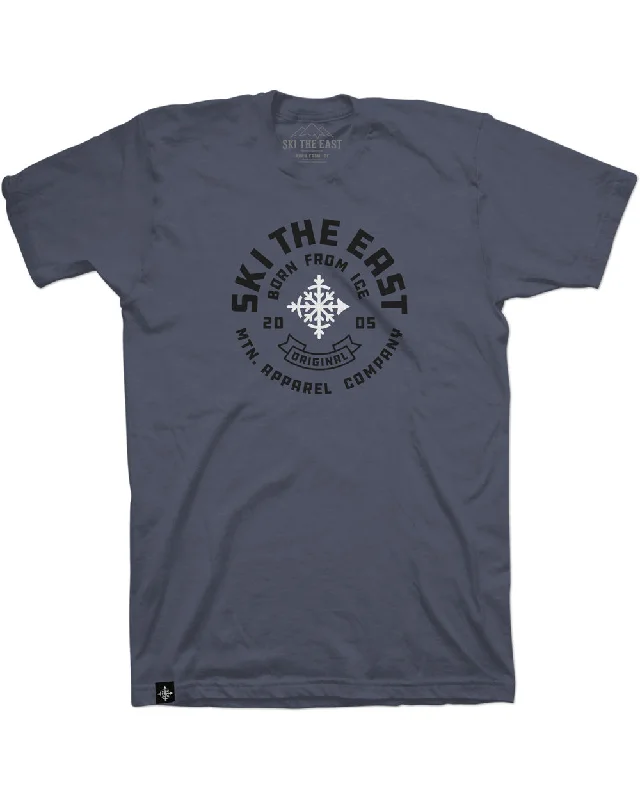 Sleek Heritage Timeless Wardrobe Icon Tee - Storm
